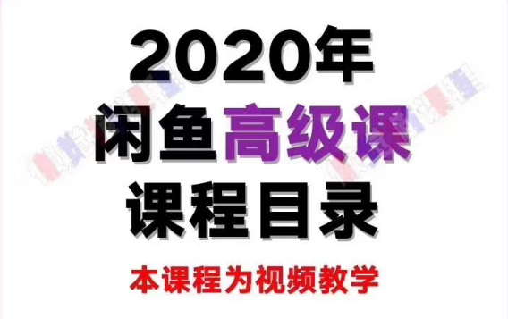 懒觉猫闲鱼初级+高级课程 – 副业月入过万实操讲解 纯干货（无水印）-一课资源