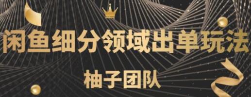 闲鱼细分领域暴力出单玩法，低成本轻松做到单号月入5000+-一课资源