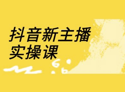 抖音新主播实操课，直播间流量运营线上实操课(18节)-一课资源